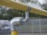 DDA disability tube clamp powder coated handrails
